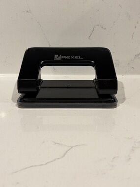 Rexel Black Two-Hole Punch
